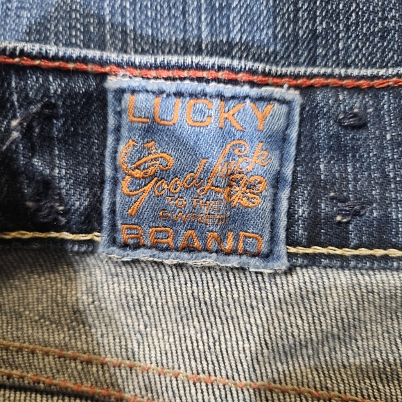 Lucky Brand‎ Jeans Womens 8/29 Made In USA Denim Sundown Skinny Cuffed Classic - Picture 13 of 14